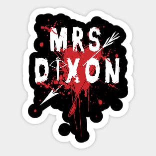 Mrs Dixon Sticker